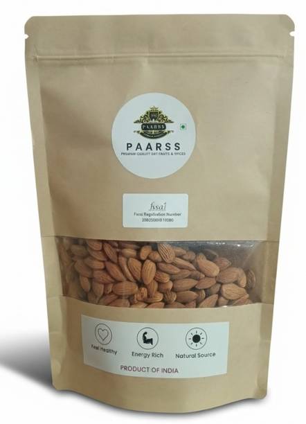 Paarss Premium California Almonds | Crunchy Badam for Daily Nutrition Almonds