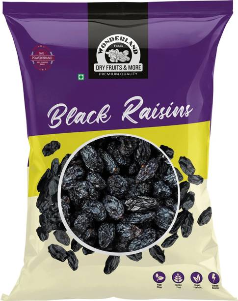 WONDERLAND Foods Premium Quality Seedless Black Raisins