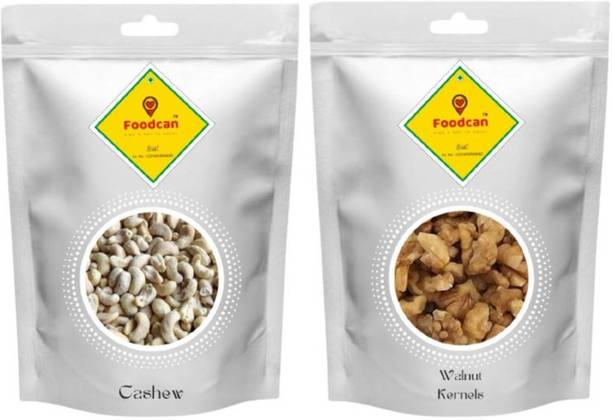 FOODCAN Cashew + Walnut Kernels