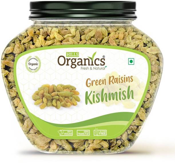 Hills Organics Green Raisin (Hari Daakh Raisins) Raisins