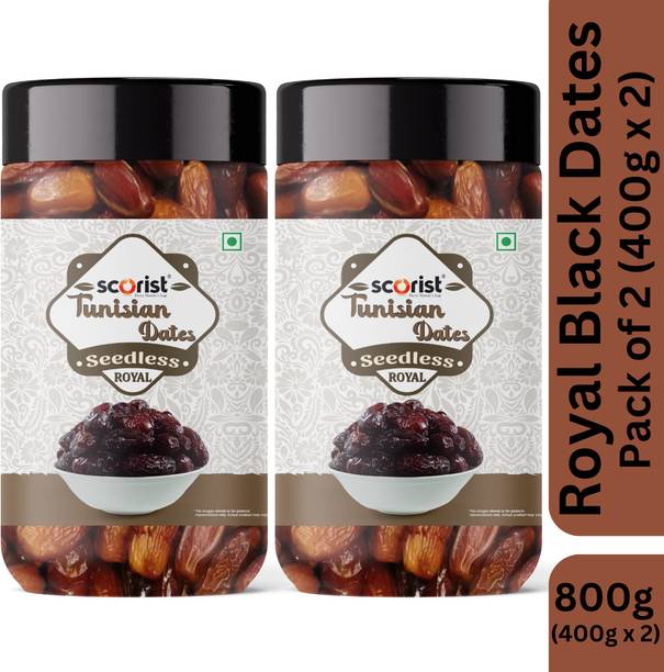 Scorist Royal Tunisian Dates (Seedless) 800g Dates