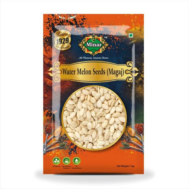 Minar 100% Natural & Organic Watermelon Seeds with High Protein -1kg Watermelon