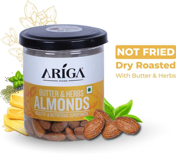 Ariga Foods Butter and Herbs California Badam | Almonds