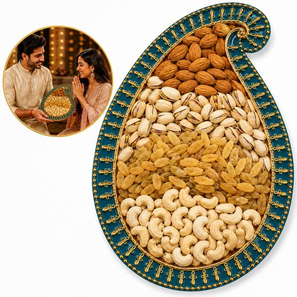 DR VITA FOODS Hamper- Premium Dry Fruits Thali– 600g Assorted Seeds & Nuts