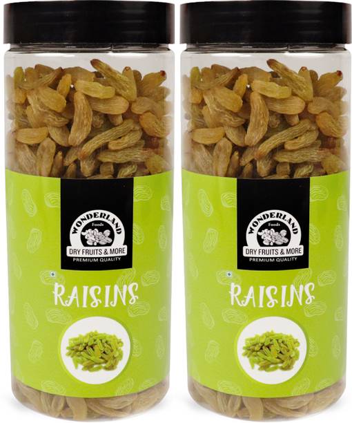 वंडरलैंड फूड्स प्लेन (किशमिश) - किशमिश प्लास्टिक बोतल