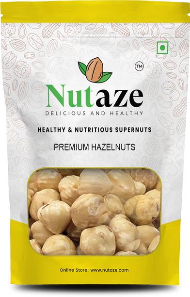 Nutaze Tasty and Healthy Dry Fruits Hazel nuts(1kg) Hazelnuts