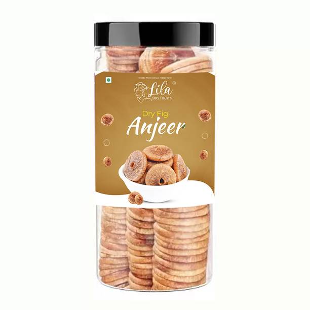 lila dry fruits Anjeer 250 G | Tasty Ideal for Party Snacks | Premium Anjir Perfect for Gifting Figs