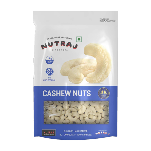 Nutraj Cashew Nuts 200g, W320 Kaju, Dry Fruits Cashews
