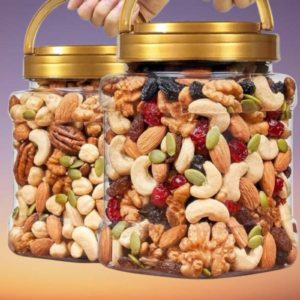 Get Fresh 08Dry Fruits Nut Mix Black & Green Raisin,Almonds,Cashews,Apricot,Pistachios,