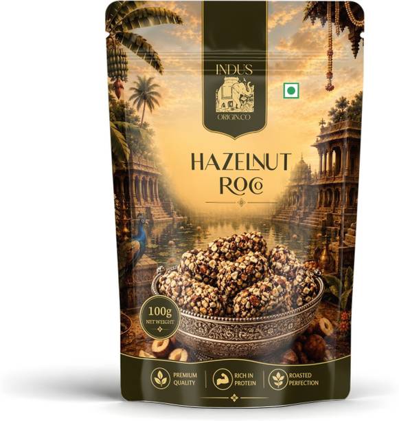 INDUSORIGIN CO Roasted Hazelnuts Coated with Chocolate | Crunchy Premium Nut Snack Hazelnuts