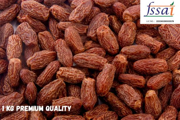 HIMANSHI HERBALS Premium Black DRY Dates|Sukha Khajoor,Healthy & Nutritious Snack |Chuara Dry Dates