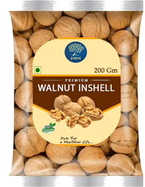 JSBM Dry Fruits Chilean Inshell Walnuts (200 g) Walnuts