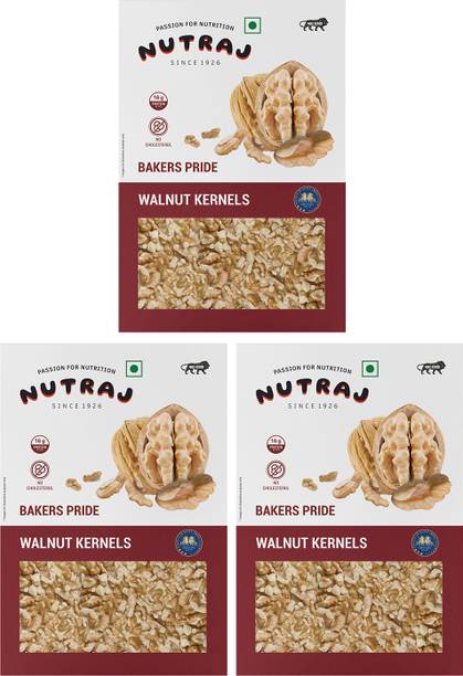 Nutraj Bakers Pride Walnuts Kernels 750g (6-8 Pieces), Akhrot Giri 750g, Dry Fruit Walnuts