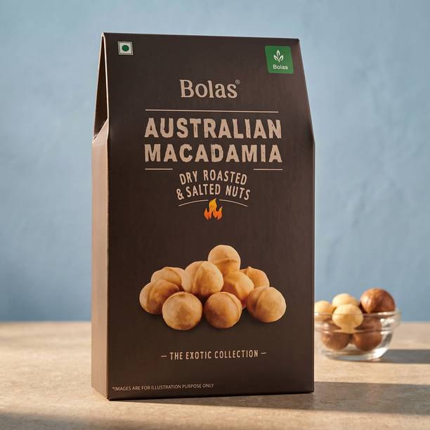 Bolas Australian Dry Roasted and Salted Macadamia Nuts