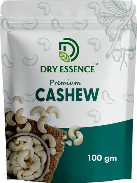DRY ESSENCE Premium Sea Salt Cashew Nuts 100g Zipper Pouch Cashews