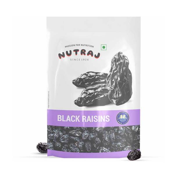 Nutraj Black Raisins 200g Seedless Kishmish Raisins