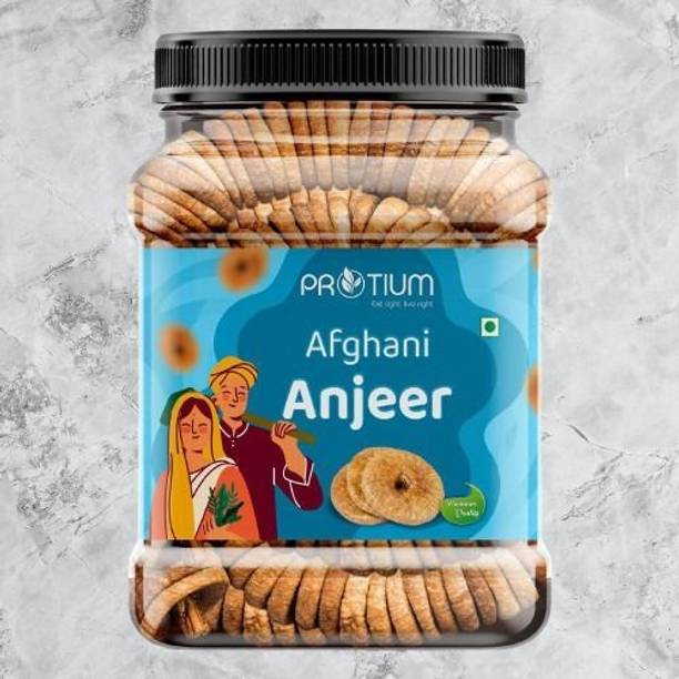 PROTIUM Afghani Anjeer | Dried Figs | Naturally Sweet & Fiber Rich Dry Fruit Figs