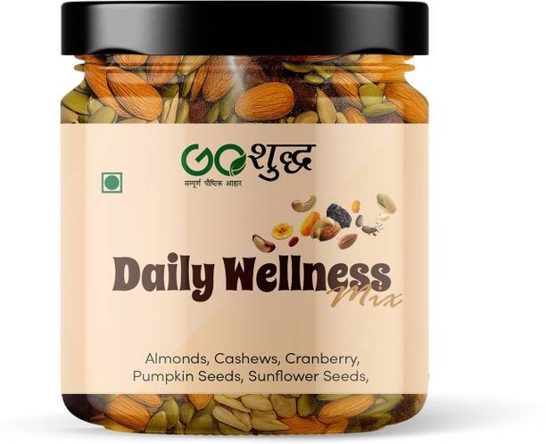 Goshudh Daily Wellness Dryfruits & Seeds Mixed 250g Pack | Nutrient-Rich Snack