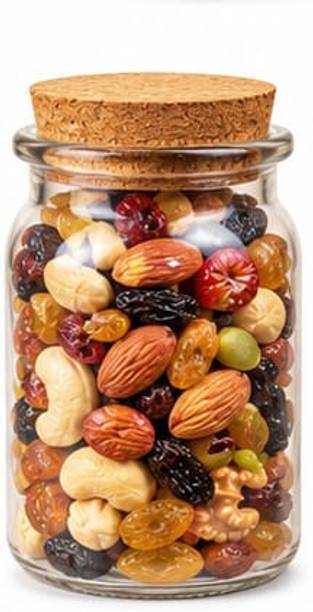 YUGNUTS Mixed Dry Fruits Pack | Crunchy Nuts & Sweet Raisins | Premium Quality Almonds, Cashews, Raisins, Apricots, Dry Dates, Pistachios