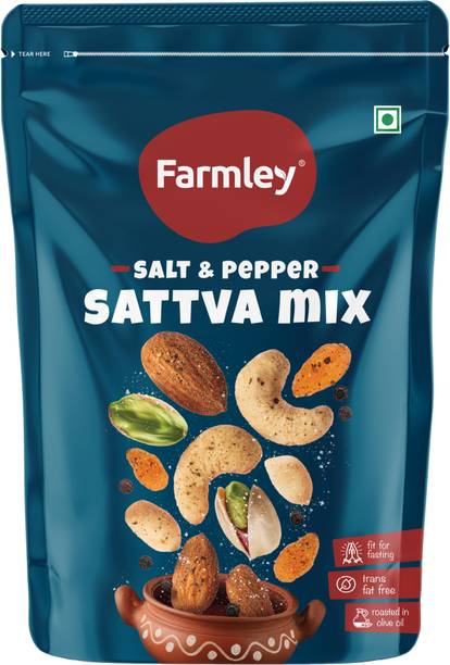 Farmley Satva Mix Dry Fruit Healthy Snack| Fit For Fasting| Peanuts, Almonds, Ca