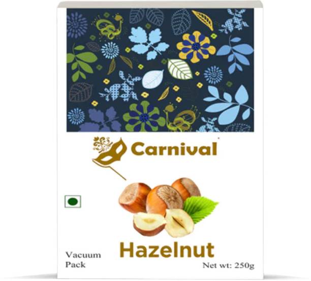 CARNIVAL Premium Hazelnut 250g | Healthy Snacks | Nuts & Dryfruits |Vegan | 100% Natural| Hazelnuts