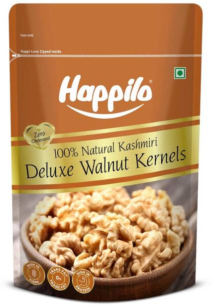 Happilo 100% Natural Kashmiri Deluxe Walnut Kernels 200gm Walnuts