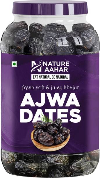 Nature Aahar Ajwa Dates | Ajwa Dates Original Saudi Dates | Premium Dry Fruits Dates | Dates Dates