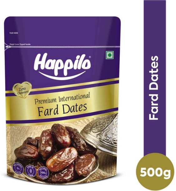 Happilo Premium Fard Dates, Rich in Fiber, Vitamins, and Minerals Dates