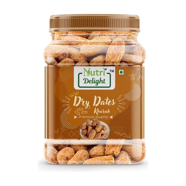 Nutri Delight Yellow Dry Dates | Peela Sukha Khajoor | Dry Chuhara | Pili Kharak Grade A Dry Dates