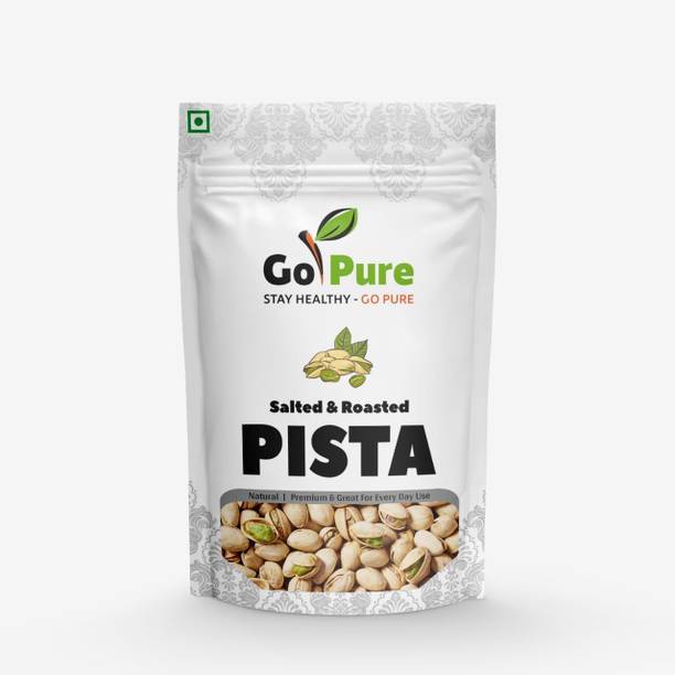 Gopure PREMIUM ROASTED PISTACHIO 500 GM Roasted Gram