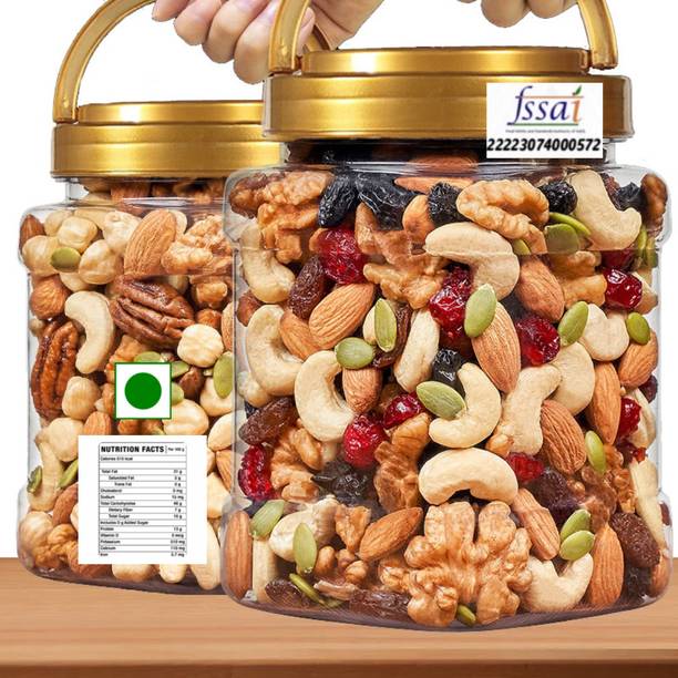 SHIVAAY mix dry fruits trial mix kaju , badam , dakh , kishmish , seeds etc Almonds, Cashews, Raisins, Assorted Seeds & Nuts, Apricots, Pistachios, Dates