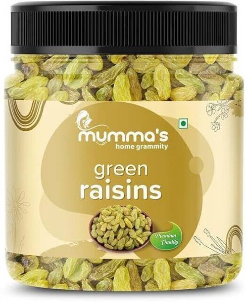 Mumma's home gramity Green Raisins (Kishmish) Premium Dry Fruit Seedless Raisins