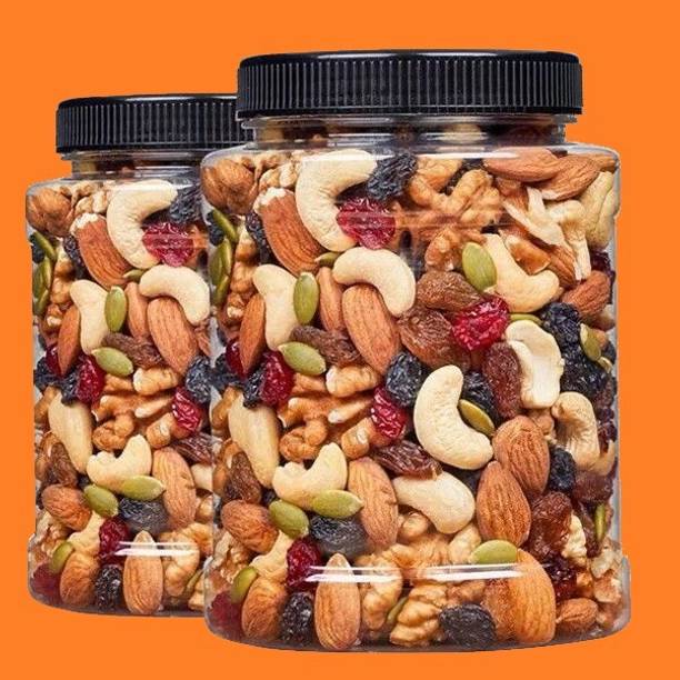 nature vegon MIX DRY FRUITS 1KG KAJU , BADAM , DAKH , KISHMISH , SEEDS ETC Almonds, Cashews, Apricots, Assorted Seeds & Nuts, Raisins, Dates