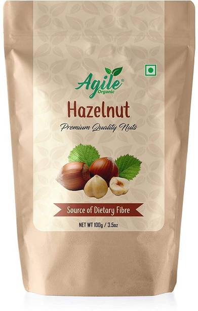 Agile Organic Premium Jumbo Hazelnuts 100g Hazelnuts