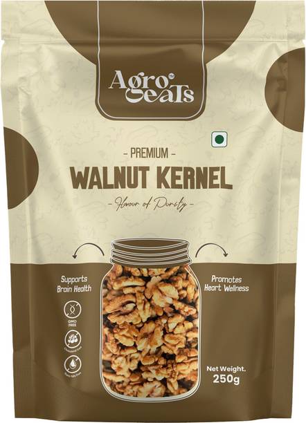 AGRO EATS AGROEATS WALNUT KERNELS - 250g | Premium Shelled Walnuts (Akhrot Giri) Walnuts