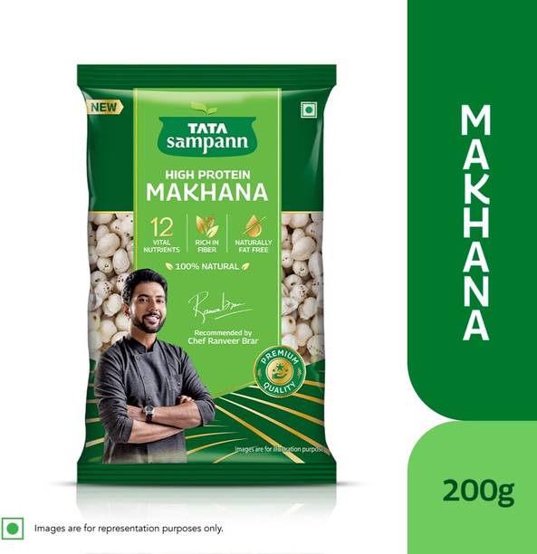 Tata Sampann High Protein Makhana | Rich in Fiber | Naturally Fat-Free