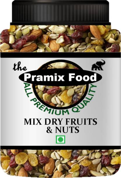 Pramix Mix Dry Fruits &amp; Nuts, Healthy Nutmix, Trail Mix, Assorted Nuts Dry Fruits - 1kg Assorted Seeds &amp; Nuts