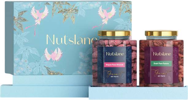 Nutslane Noor Gift Box | Dry Fruits Combo 380g | Special Gift Hamper