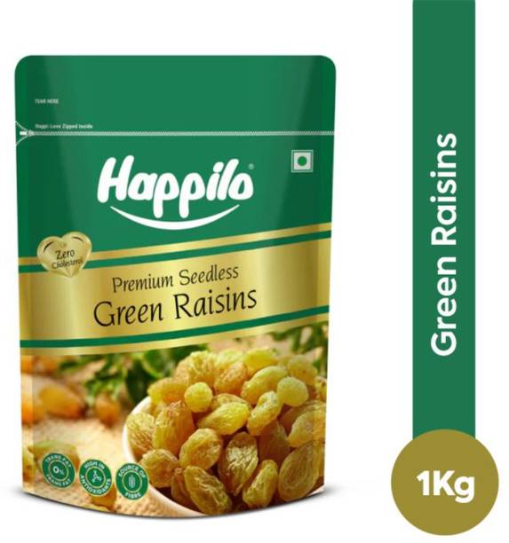 Happilo Premium Seedless Green Raisins