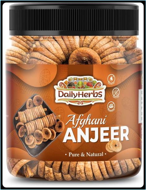DAILYHERBS Premium Afghani Anjeer | Dryfruits Fresh Figs