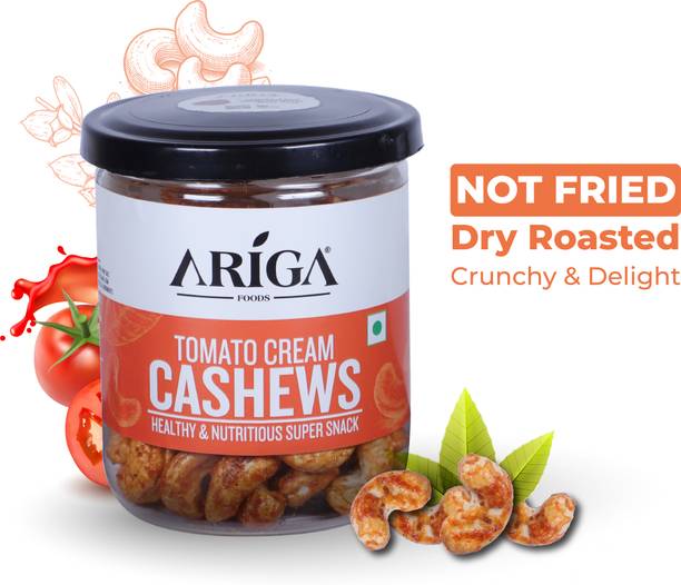 Ariga Foods Tomato Cream Roasted Kaju | Cashews
