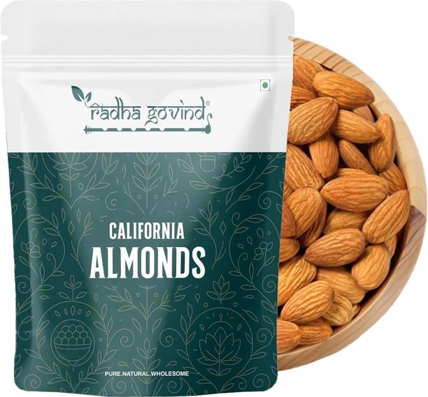 Radha Govind Fresh Crunchy Almonds Almonds