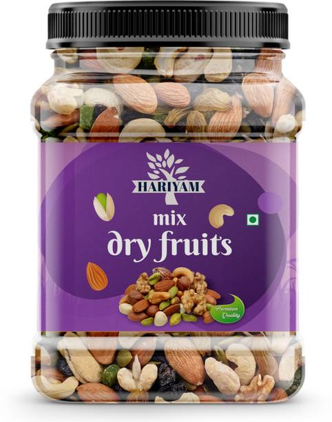 HARIYAM Mix Dry Fruit | Healthy & Tasty {Almonds,Cashews,Raisins,Apricots and Many More} Almonds, Cashews, Pistachios, Raisins, Walnuts, Kernels, Dates, Apricots, Dry Dates, Figs