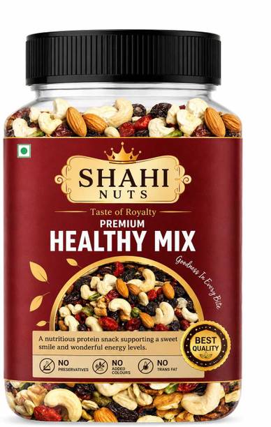 SHAHI NUTS Mix Dry Fruits | Nut & Fruit Blend | Healthy Everyday Snacking Almonds, Cashews, Raisins, Pistachios, Walnuts