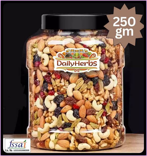 DAILYHERBS Fruit | Panchmeva | A Almonds, Cashews, Raisins, Apricots, Assorted Seeds & Nuts