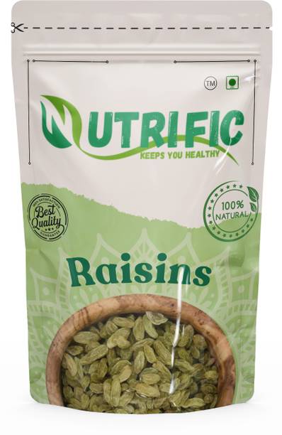 Nutrific Raisins | Natural | Tasty | Healthy | Premium | Kishmish Raisins