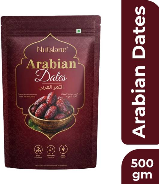 Nutslane Premium Arabian Dates , Soft Dried Khajur Dates