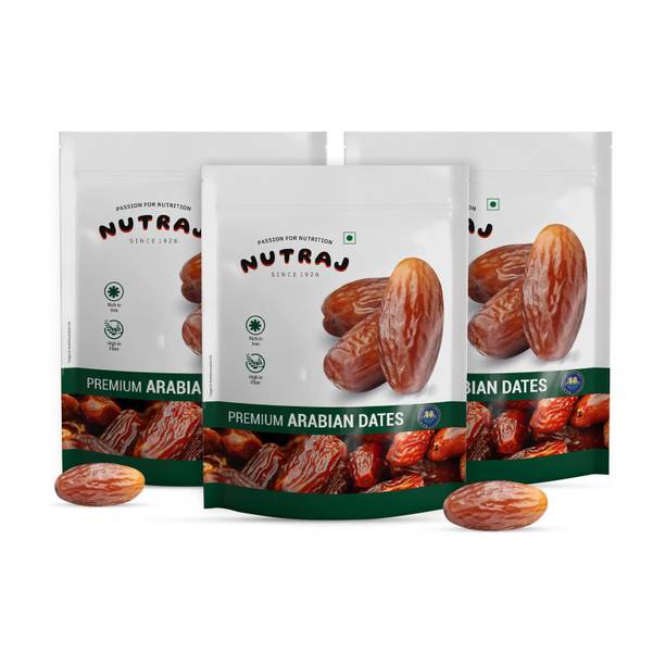 Nutraj Gold Arabian Dates 1.5 Kg, Khajoor Dates