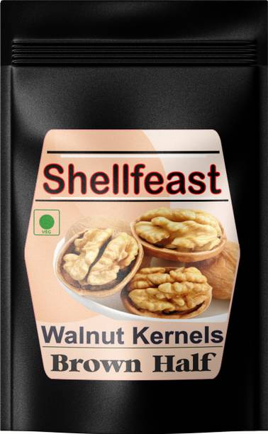 Shellfeast Walnut Kernels Brown Half Halves, Kashmiri Akhrot Giri Walnuts Walnuts