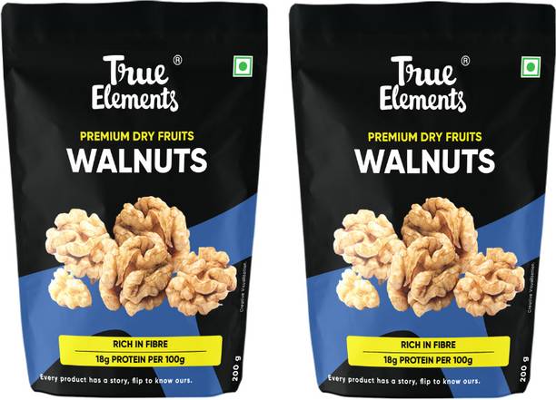ट्रू एलिमेंट्स चिलियन वालनट्स 200gm X 2